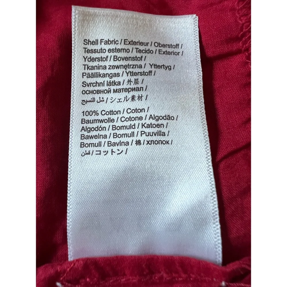 FARM Rio Red Ruffled Blouse - Picture 9 of 9